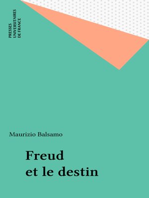 cover image of Freud et le destin